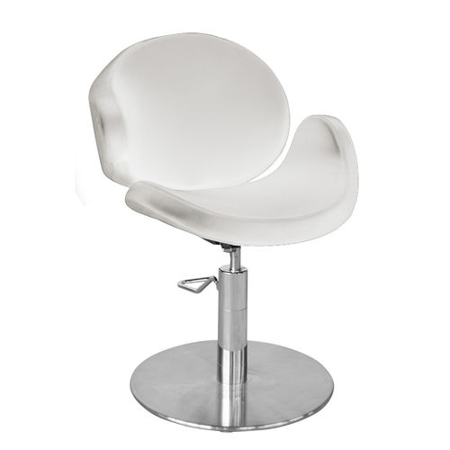 Fauteuil de coiffure contemporain - 678 - FIAPP - en simili cuir / avec pompe hydraulique / personnalisable