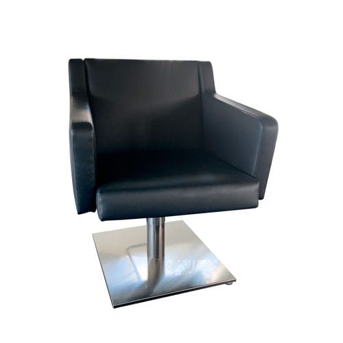 Fauteuil de coiffure contemporain - 679 - FIAPP - en simili cuir / avec pompe hydraulique / personnalisable