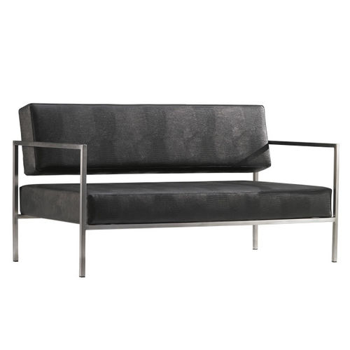 Canapé contemporain - VINCENT 85D - FIAPP - en tissu / en simili cuir / sur mesure