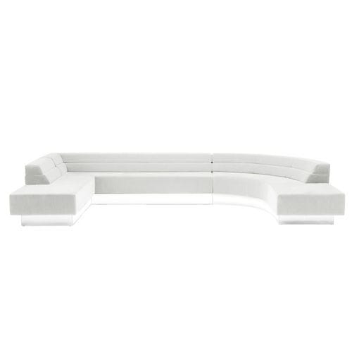 Canapé modulable - DIABLO 1019 - FIAPP - contemporain / en tissu / en simili cuir