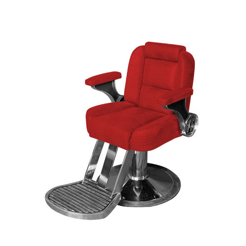 Fauteuil de coiffure contemporain - MEN A90 - FIAPP - en simili cuir / avec repose-pieds / inclinable