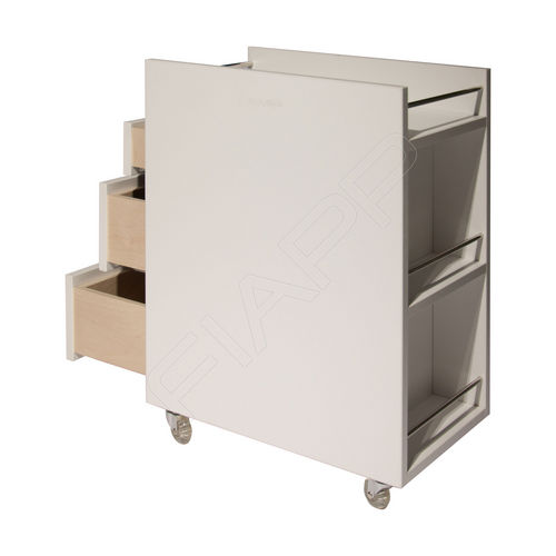 Chariot de service - UTILITY 508 - FIAPP - pour salon de coiffure / pour salon d'esthétique / personnalisable
