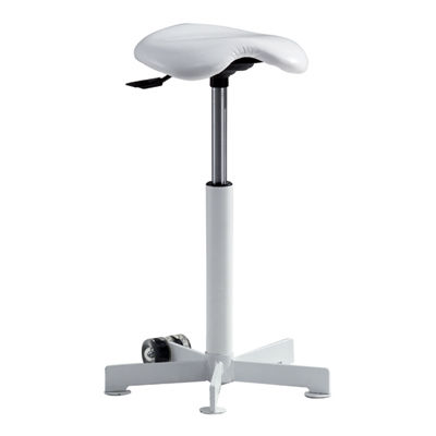 Tabouret de travail en tissu - ROLLERBLADE P07 - FIAPP - en cuir / à roulettes / tapissé