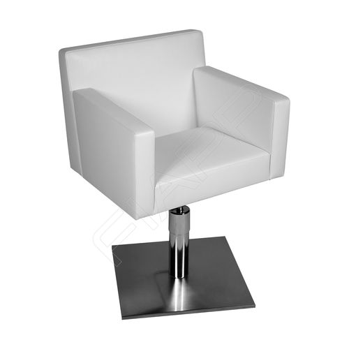 Fauteuil de coiffure contemporain - CAROLINE 670 - FIAPP - en cuir / en tissu / en acier inoxydable