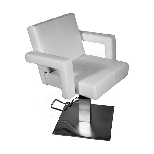 Fauteuil de coiffure contemporain - CHARLOTTE 676 - FIAPP - en cuir / en tissu / en acier inoxydable
