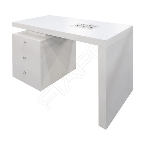 Table de manucure avec rangement intégré - SPA E130S - FIAPP - avec aspirateur / avec éclairage intégré