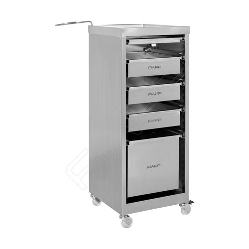 Chariot de service - UTILITY 511 - FIAPP - pour salon de coiffure / pour salon d'esthétique / en inox
