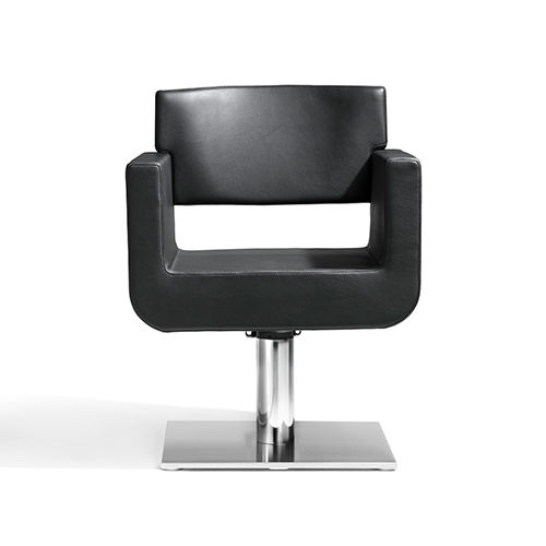 Fauteuil de coiffure contemporain - PARK - Kiela Metaalwarenfabriek B.V. - en simili cuir / en aluminium / en bois