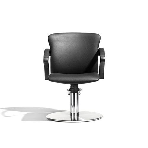Fauteuil de coiffure en tissu - SYMPHONY - Kiela Metaalwarenfabriek B.V. - en métal / avec pompe hydraulique / à dossier inclinable