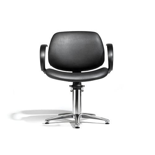 Fauteuil de coiffure contemporain - SCORE - Kiela Metaalwarenfabriek B.V. - en simili cuir / en métal / avec pompe hydraulique