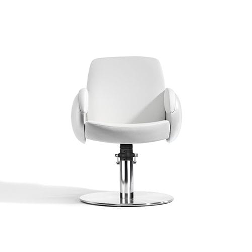 Fauteuil de coiffure contemporain - CLUB ZERO - Kiela Metaalwarenfabriek B.V. - en tissu / en métal / avec pompe hydraulique