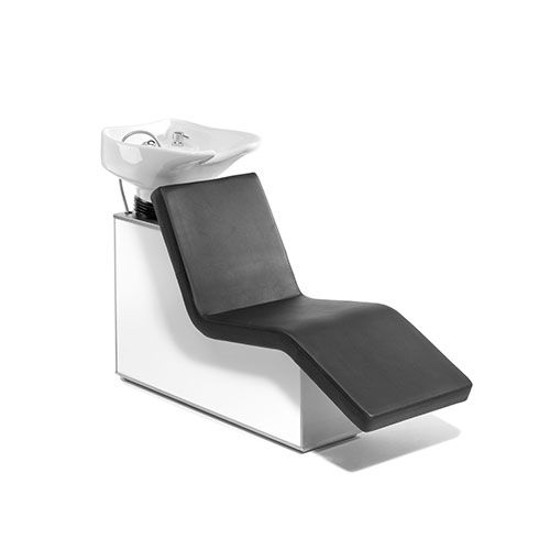 Bac à shampoing avec repose-pieds - WELLNESS SOFA - Kiela Metaalwarenfabriek B.V. - en céramique / 1 place