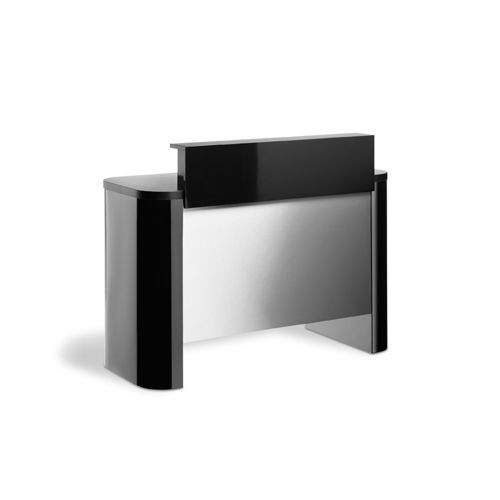 Banque d'accueil stratifiée - VIBE - Kiela Metaalwarenfabriek B.V. - en inox / pour salon de coiffure