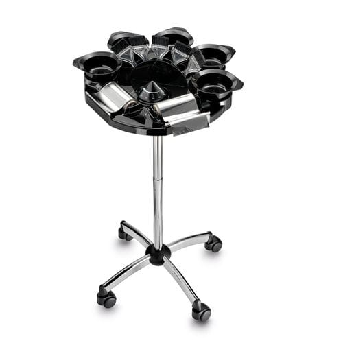 Chariot de coloration - TINTO - Artecno Srl - pour salon de coiffure / en plastique / en aluminium