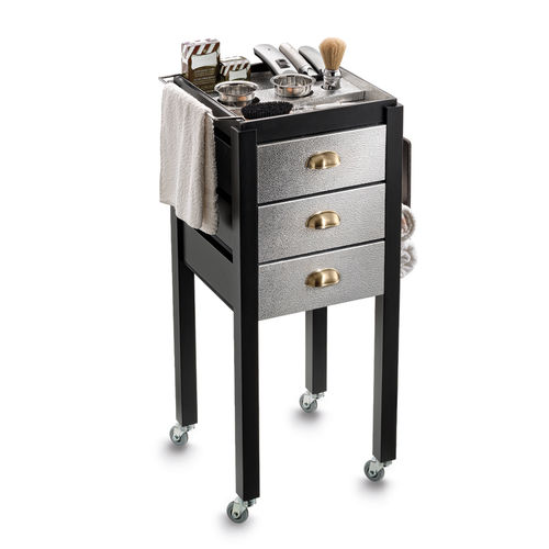 Chariot de soins - Barber - Artecno Srl - de barbier / en métal / en bois