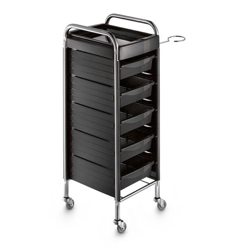 Chariot de coloration - KAPPA A - Artecno Srl - pour salon de coiffure / en plastique / en métal chromé