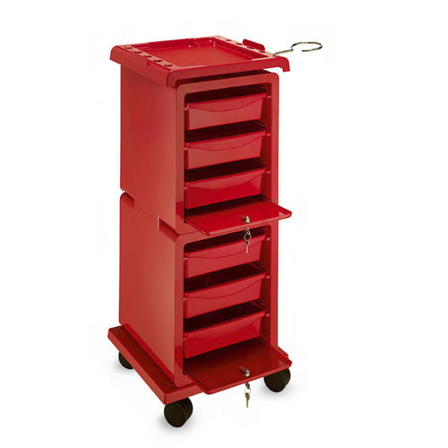 Chariot de soins - MODUS A CLOCK - Artecno Srl - pour salon de coiffure / plastique ABS