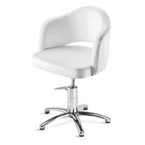 Fauteuil de coiffure contemporain - Marylin PI/B53 - Artecno Srl - en simili cuir / en bois / avec pompe hydraulique