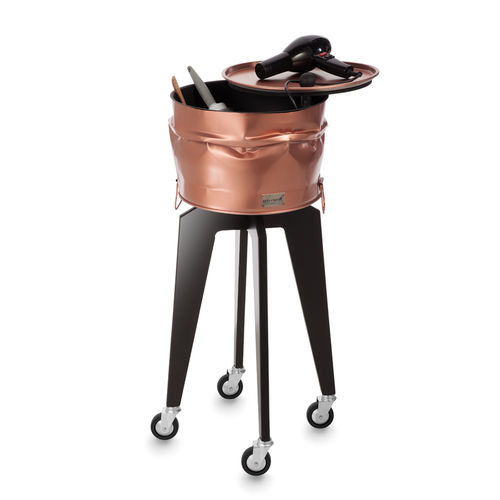 Chariot de soins - 5501 - Artecno Srl - pour salon de coiffure / en matières recyclées / en métal