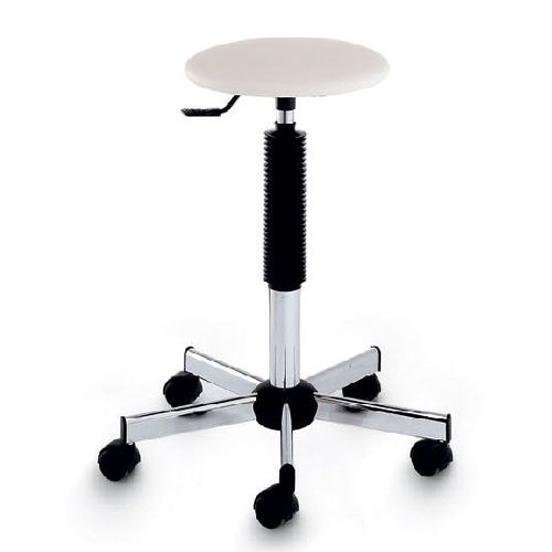 Tabouret de coiffure contemporain - SWEET SIT SIMPLE - Artecno Srl - en simili cuir / avec piètement en métal chromé / à 5 branches