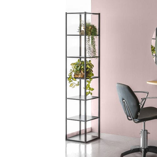 Présentoir pour produits de beauté - Depot 1 - Artecno Srl - pour magazines et journaux / pour plante / en métal peint