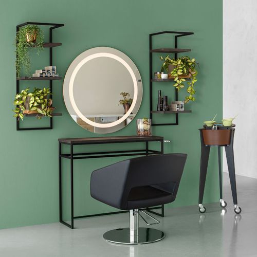 Coiffeuse contemporaine - LOFT C - Artecno Srl - en bois / en métal / pour salon de coiffure