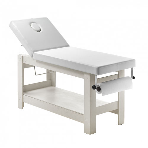 Table de massage fixe - 512SOFT - Artecno Srl - en bois / avec rangement / professionnelle
