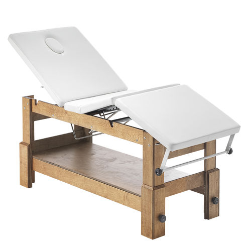 Table de massage hydraulique - RELAX - Artecno Srl - en bois / à hauteur réglable / professionnelle