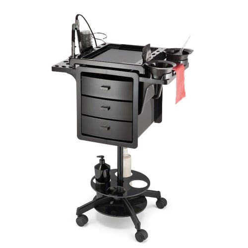 Chariot de service - Dodi Excel Color Brush - Artecno Srl - de soins / pour salon de coiffure / en acier
