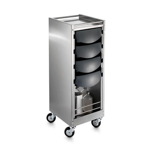 Chariot de soins - New Luxury - Artecno Srl - pour salon de coiffure / en inox