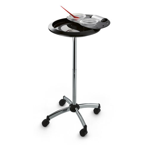 Chariot de soins - Giotto - Artecno Srl - pour salon de coiffure / en acier chromé / en ABS