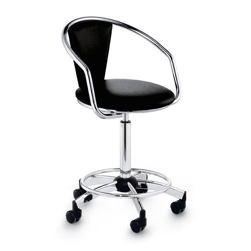 Fauteuil de coiffure contemporain - BEAUTY - Artecno Srl - en simili cuir / en métal / avec pompe hydraulique