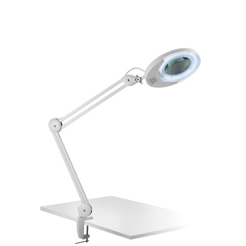 Lampe de table - 412 - Artecno Srl - sur pied / loupe / en aluminium