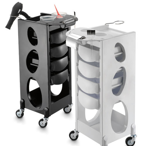 Chariot de soins - A/012 CS - BONVINI - pour salon de coiffure / pour salon d'esthétique / en métal