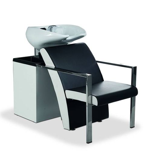 Bac à shampoing avec repose-pieds - ICE/1-C - BONVINI - 1 place