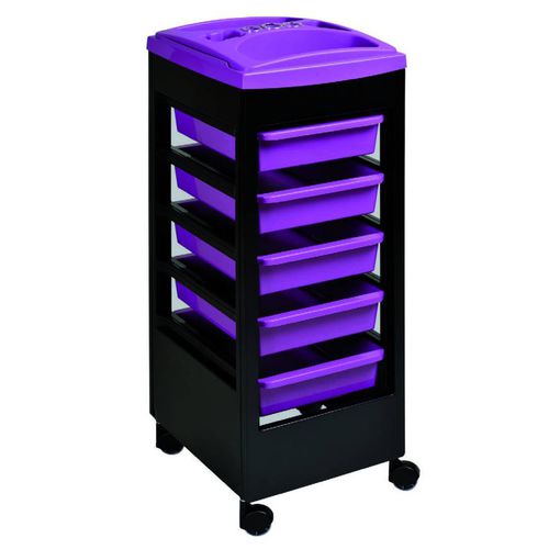 Chariot de soins - Z/288 - BONVINI - pour salon de coiffure / en métal / en plastique