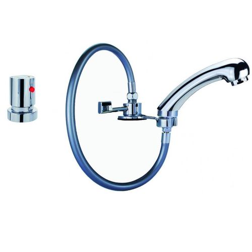 Mitigeur pour lave-mains - GA/905.20 - BONVINI - à poser / thermostatique / en métal chromé