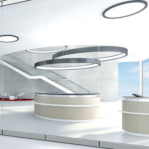 Cloison amovible - VARITRANS STRAIGHTLINE  - DORMA Hüppe Raumtrennsysteme - coulissante / en verre / professionnelle