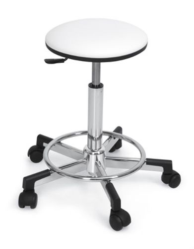 Tabouret de coiffure contemporain - BANZAÏ - Nelson Mobilier - avec piètement en métal / à 5 branches / à roulettes