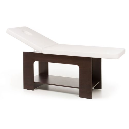 Table de massage fixe - NELBY BED - Nelson Mobilier - pliante / en bois / avec rangement