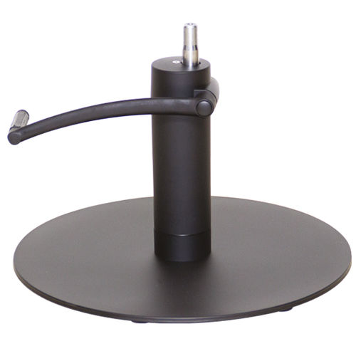 Piétement de fauteuil en acier - HRN - Nelson Mobilier - avec pompe hydraulique / central / pour salon de coiffure