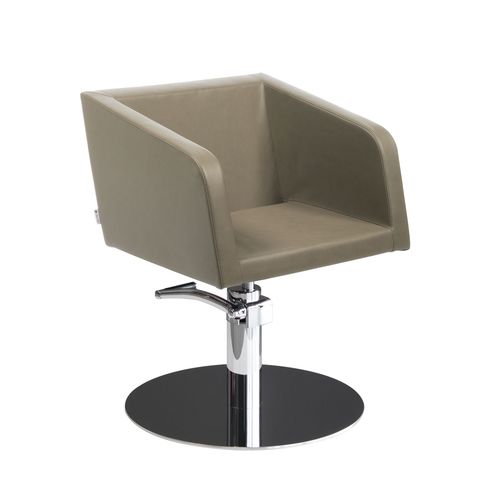 Fauteuil de coiffure contemporain - SUE - Nelson Mobilier - en simili cuir / avec pompe hydraulique / à hauteur réglable