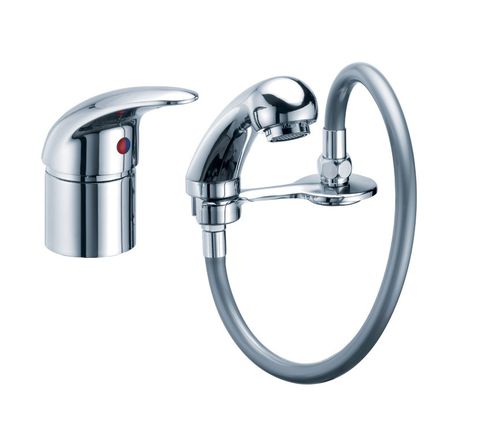 Mitigeur pour lavabo - Mitimax - Nelson Mobilier - à poser / en métal chromé / d'intérieur