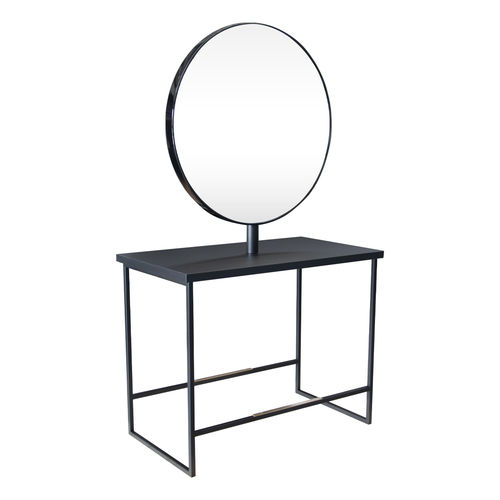 Coiffeuse contemporaine - SCAMNUM 2P - Nelson Mobilier - en laiton / en acier / pour salon de coiffure