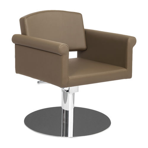 Fauteuil de coiffure contemporain - CHARME - Nelson Mobilier - en simili cuir / avec pompe hydraulique / à hauteur réglable
