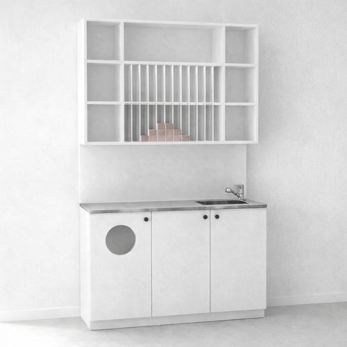 Meuble avec lavabo pour salon de coiffure - MIXLAB - Nelson Mobilier