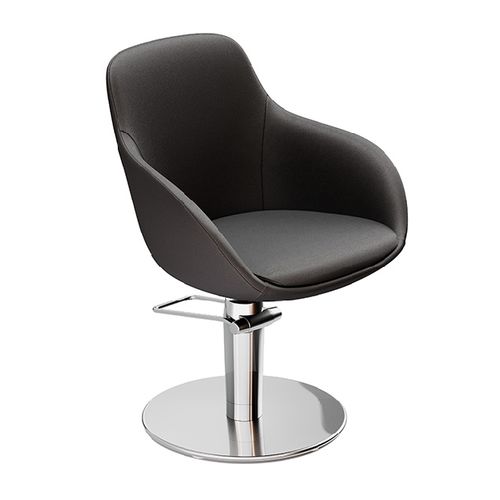 Fauteuil contemporain - AMELIA - Pietranera - en mousse de polyuréthane / en métal / à coussins