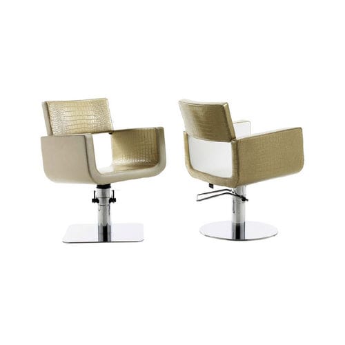 Fauteuil de coiffure en vinyle - TAU - Pietranera - professionnel / piètement central / piètement étoile