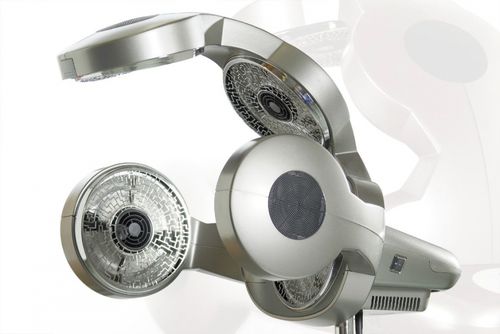 Casque-séchoir infrarouge - SASSI - pour salon de coiffure