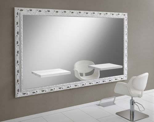 Coiffeuse contemporaine - BAROQUE MAXI - SASSI - en bois / murale / pour salon de coiffure